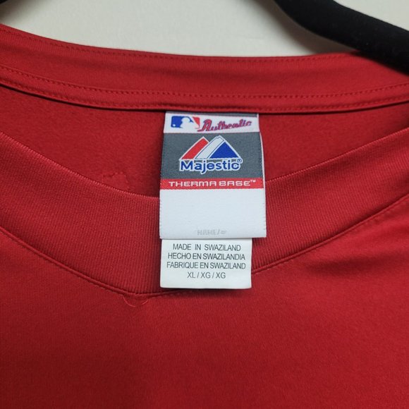 Men's Washington Nationals XL batting practice shirt - Picture 4 of 6